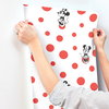 Disney Minnie Mouse Dots Red Wallpaper, by York Wall, 33' length x 1'8.5" width x 0.02" depth thumbnail 4