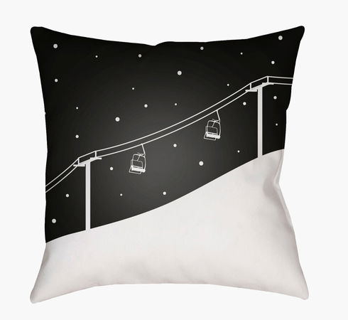 Ski Lift Accent Pillow