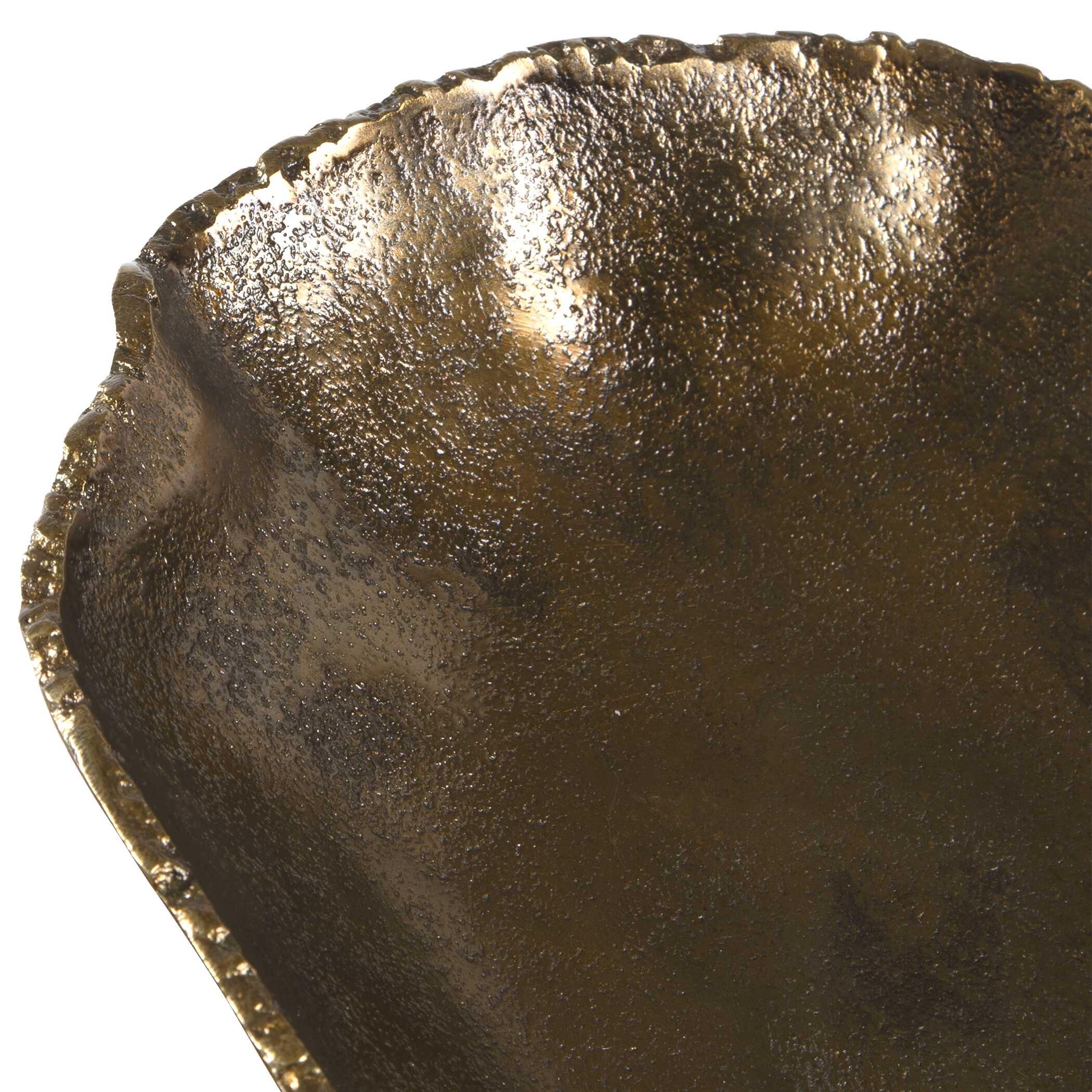 Lucky Coins Brass Wall Bowls Set/4 large image 
