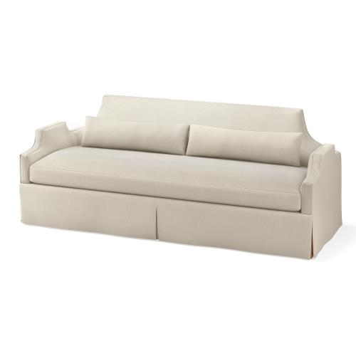 Diana Skirted SofaCOM, Seating by Global Views, 90" width x 35" height View 1