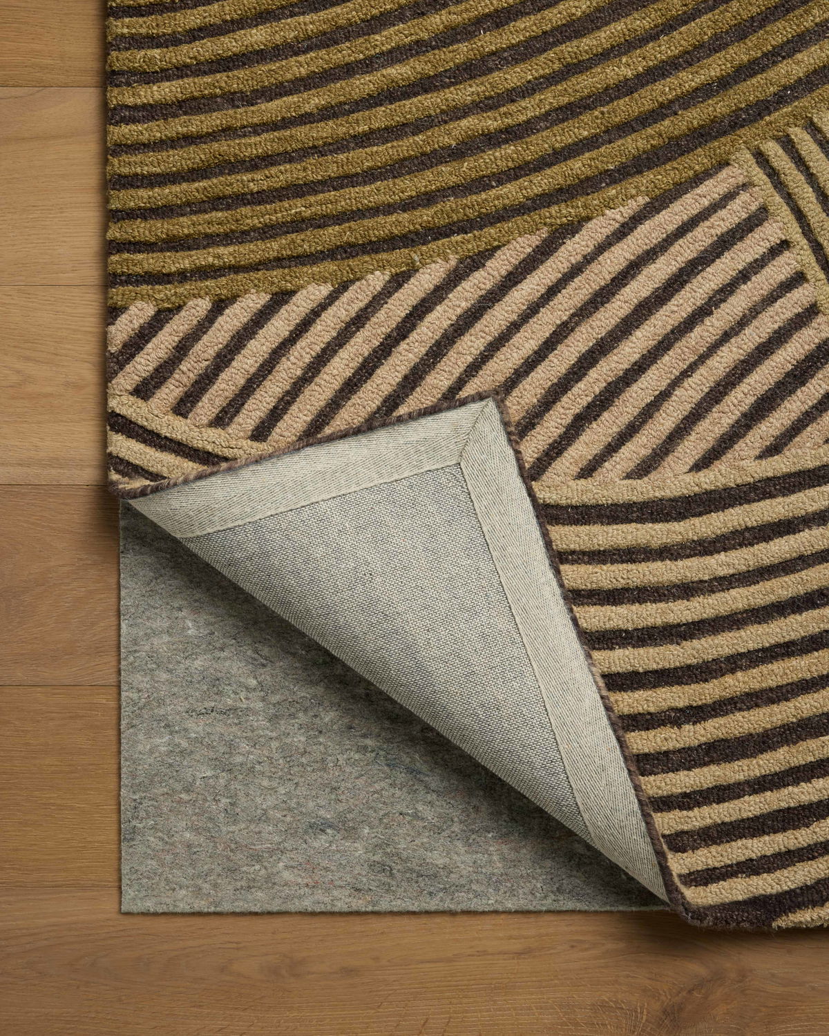 Brigette Romanek x Loloi Madi Rug, 1'6" length x 1'6" width View 7