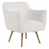 Oasis White Swivel Chair thumbnail 4