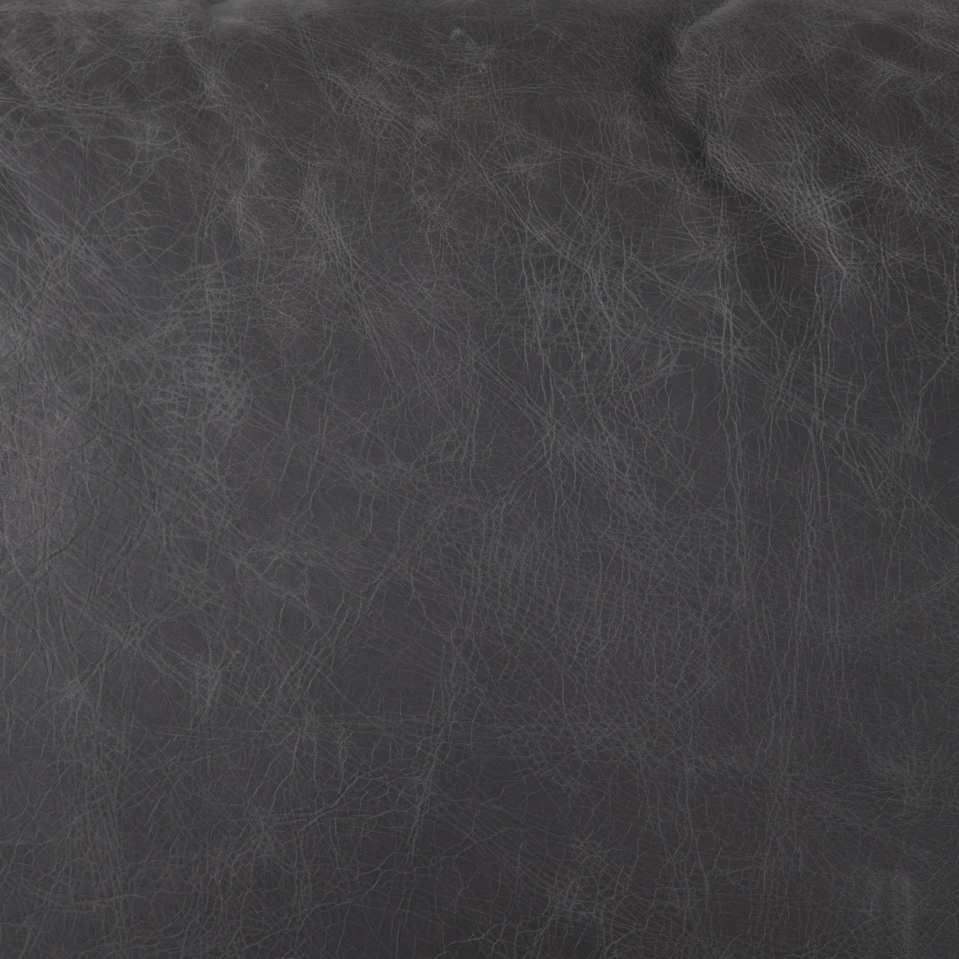 Cochrane 82L x 33W x 32.3 Black Leather Three Seater Sofa large image 