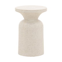 Online Designer Bedroom Cove End Table Ivory