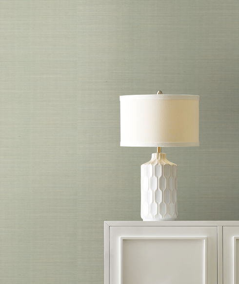 Maguey Sisal Green Wallpaper