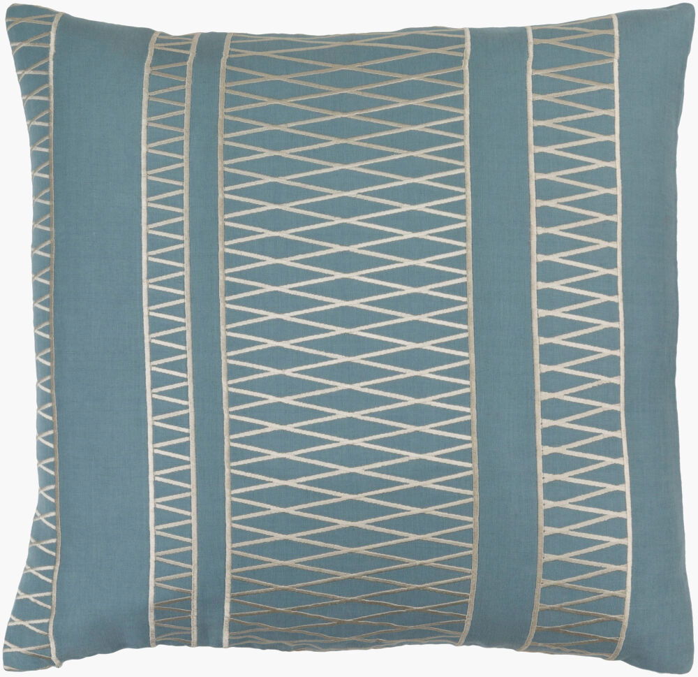 Cora Accent Pillow, Decorative Pillow by Surya, 18" length x 18" width