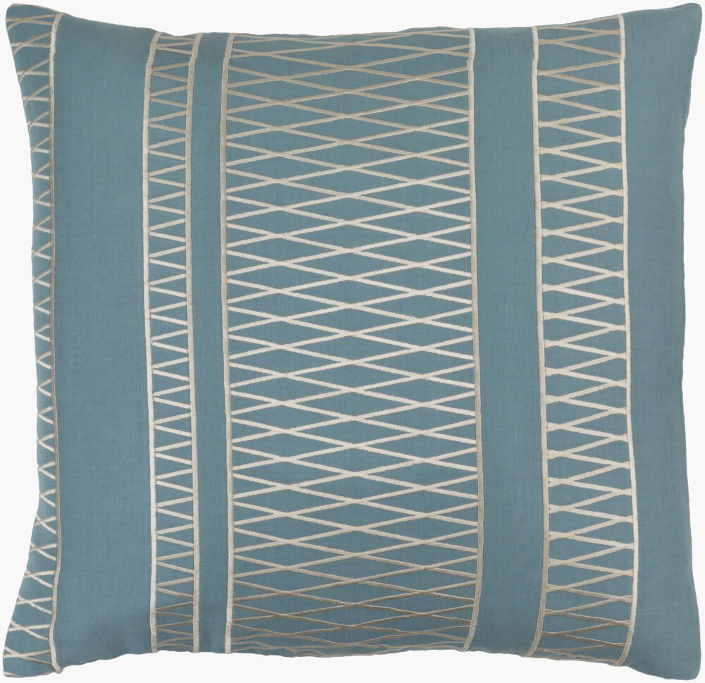 Cora Accent Pillow, Decorative Pillow by Surya, 18" length x 18" width