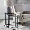 Erik Metal Nesting Tables Set/3, Side & End Table by Uttermost, 17" width x 23.7" height x 17" depth thumbnail 2