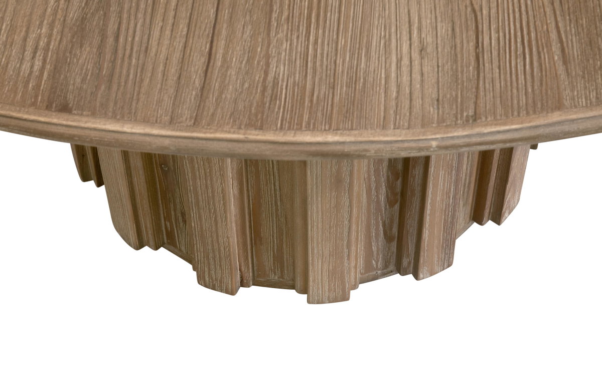 Roma 54' Round Dining Table, by Essentials for Living, 54" width x 30" height x 54" depth View 5