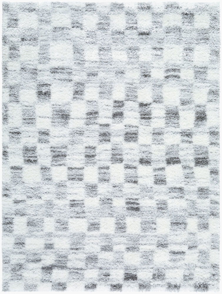 Cloudy Shag Machine Woven Rug, by Surya, 1'3.75" length x 1'3.75" width