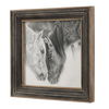 Custom Black And White Horses Print thumbnail 5
