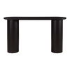 Povera Console Table Black, by Moe's Home, 54" width x 30" height x 16" depth thumbnail 1