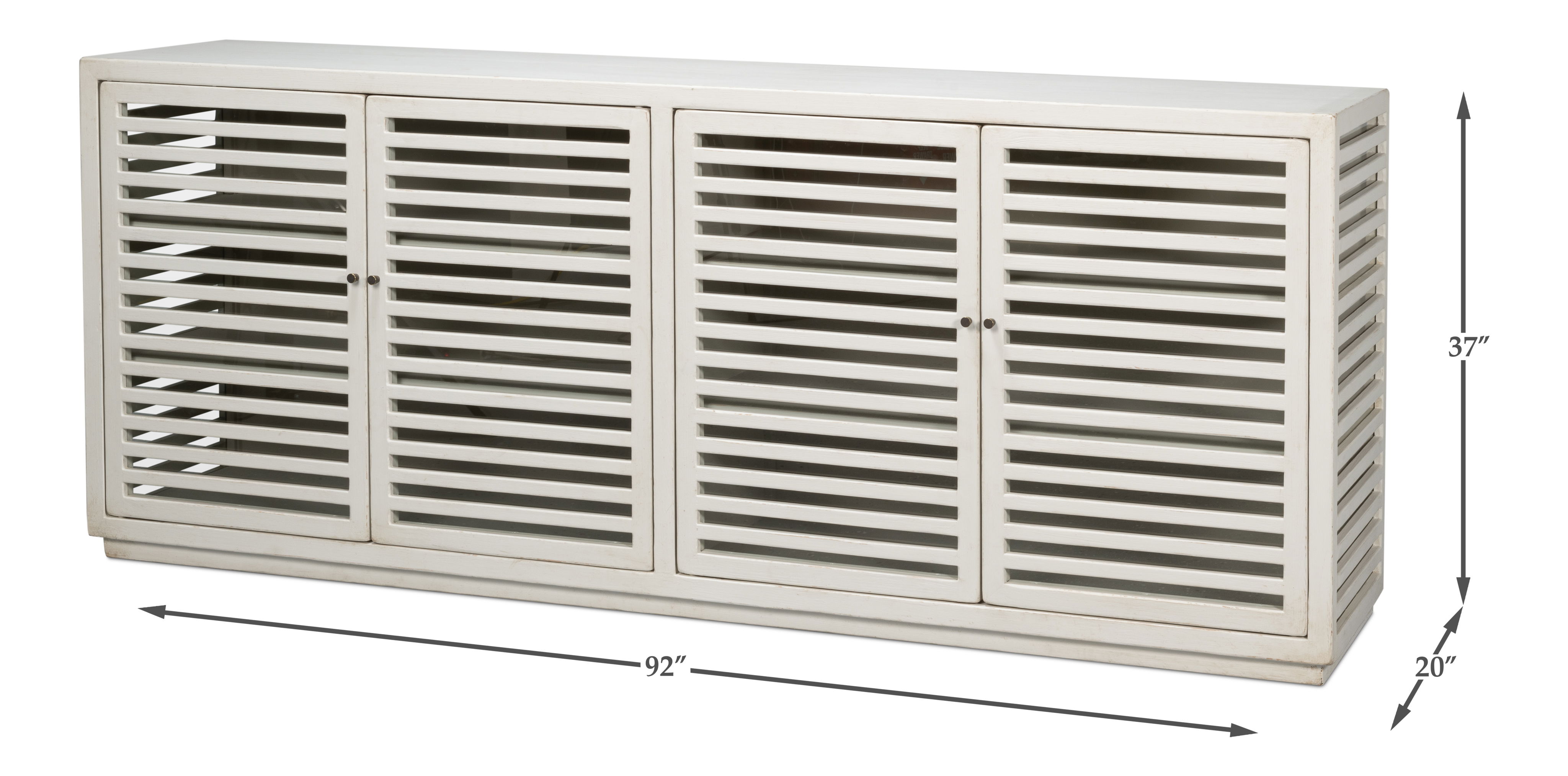 St. Nevis Sideboard, Antique White large image 