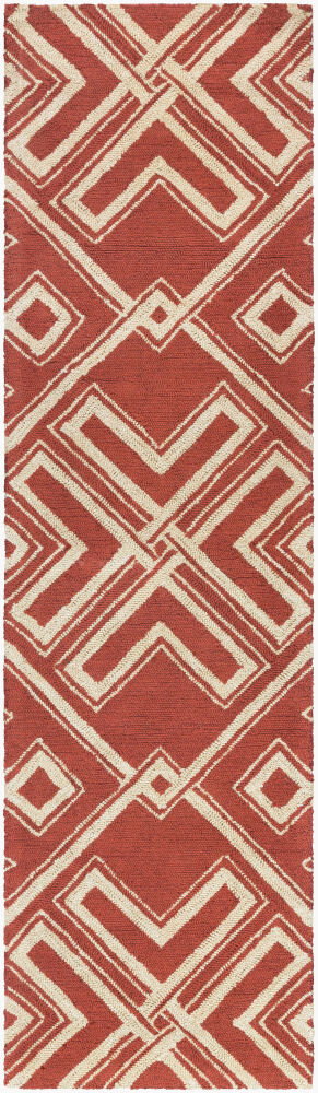 Congo Handmade Rug, by Surya, 8' length x 2'3" width