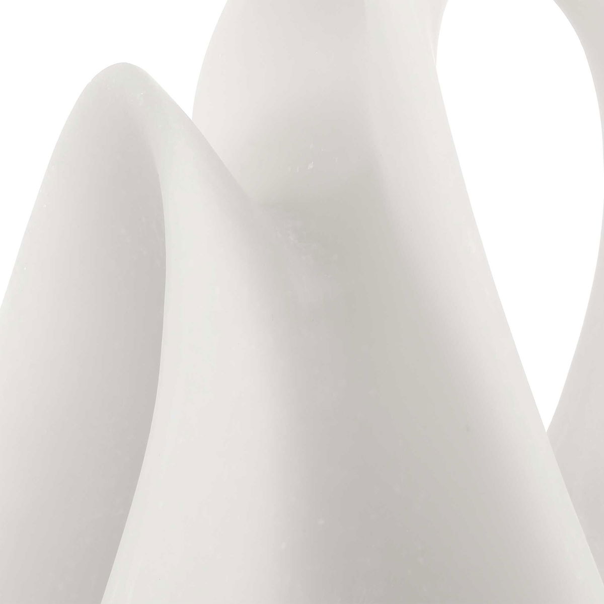 Silent Wave White Sculptures Set/2, Figurines & Statue by Uttermost, 8.75" width x 15" height x 7.5" depth View 5