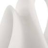 Silent Wave White Sculptures Set/2, Figurines & Statue by Uttermost, 8.75" width x 15" height x 7.5" depth thumbnail 5