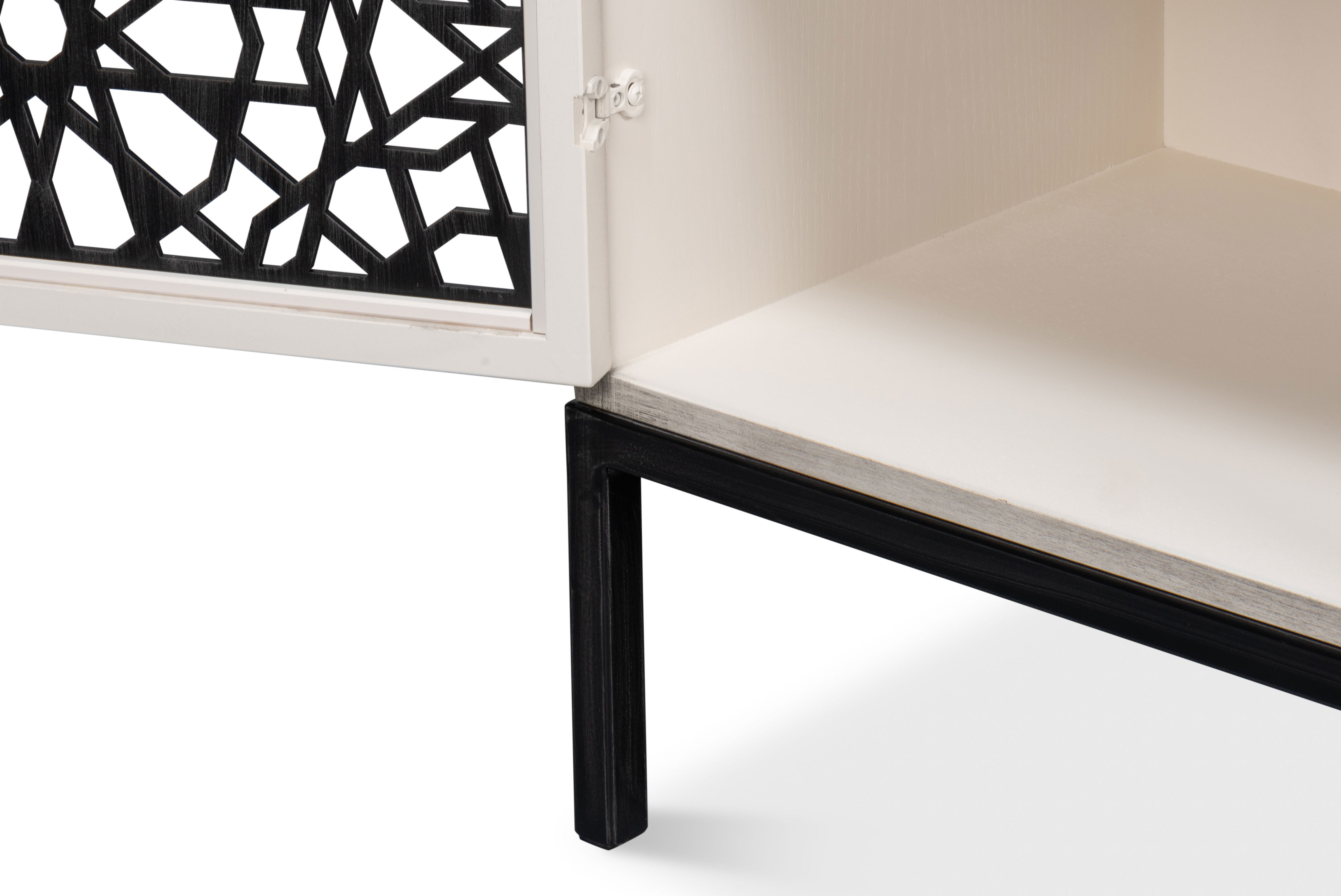 Covet Door Chest, Cabinets & Chest by Sarreid, 43" length x 16" width x 35" height View 6