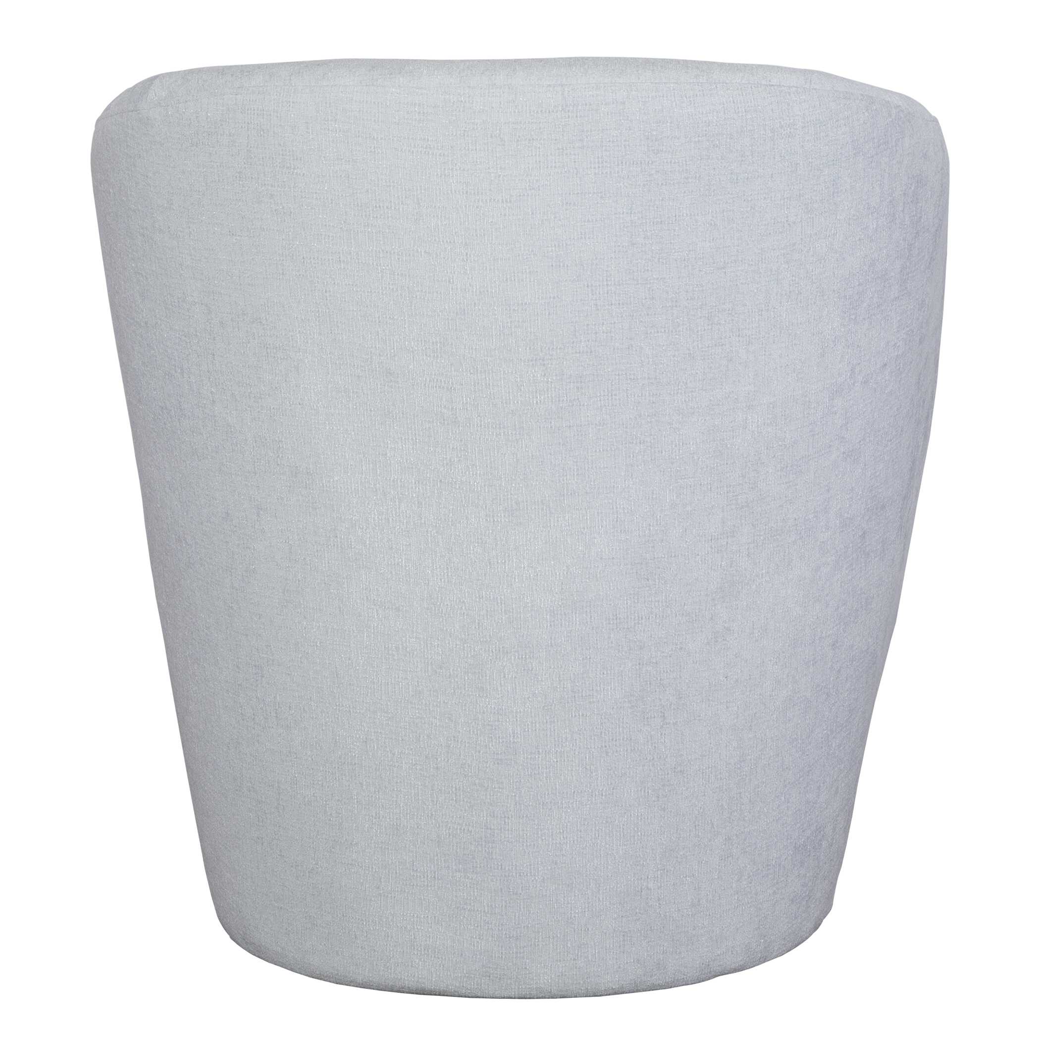 Mist Barrel Swivel Chair, Furniture by Uttermost, 29" width x 30.5" height x 30.25" depth View 8
