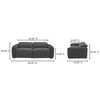 Eli Power Recliner Sofa Dusk Grey thumbnail 11