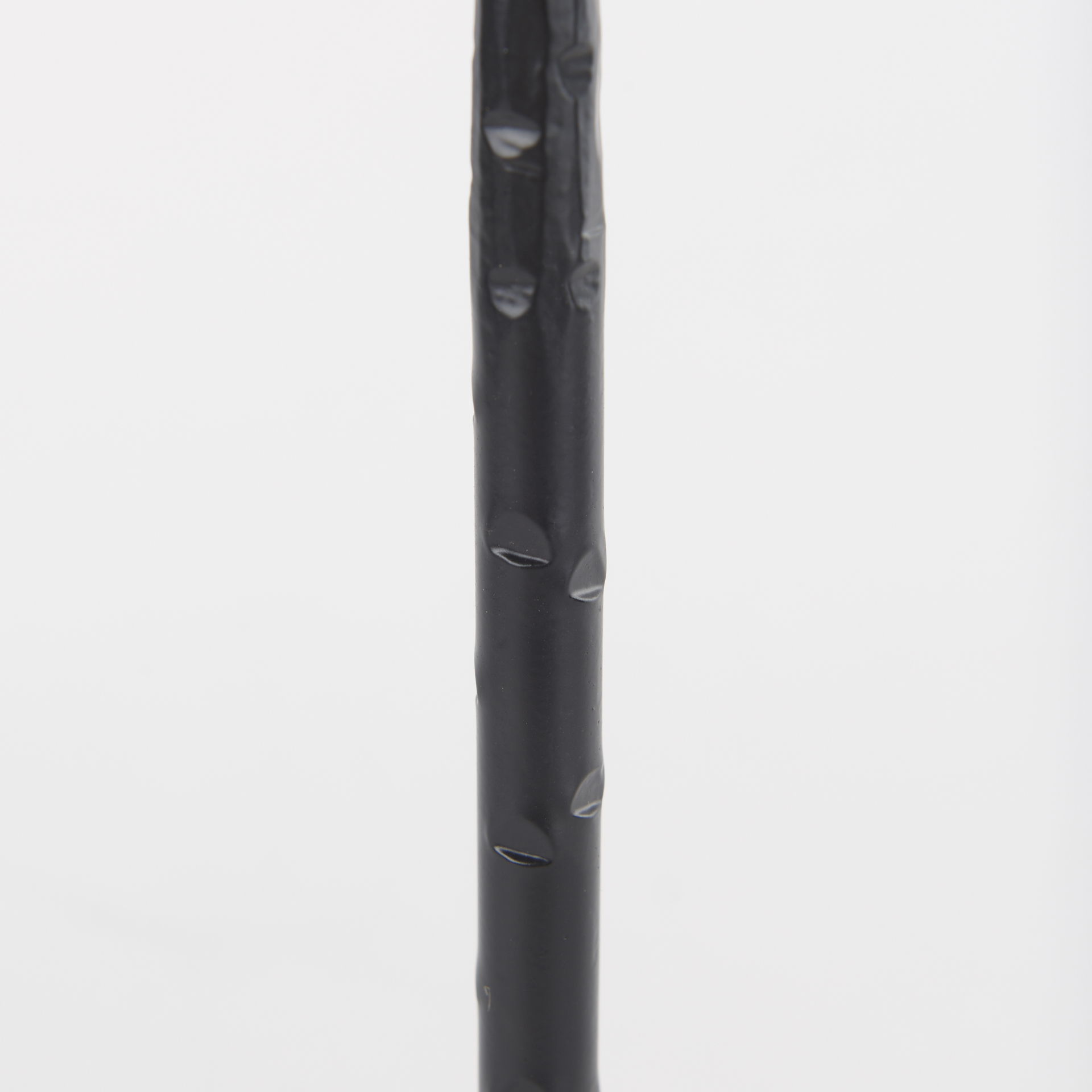 Porter  Small Black Iron Candle Holder, Candles & Candle Holder by Mercana, 4.5" length x 4.5" width x 12" height View 8