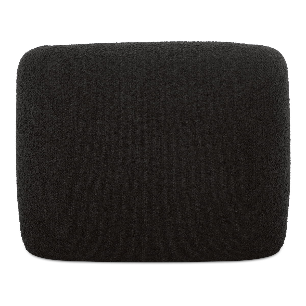 Faye Accent Chair Black Boucle, by Moe's Home, 37" width x 29.25" height x 33" depth View 4