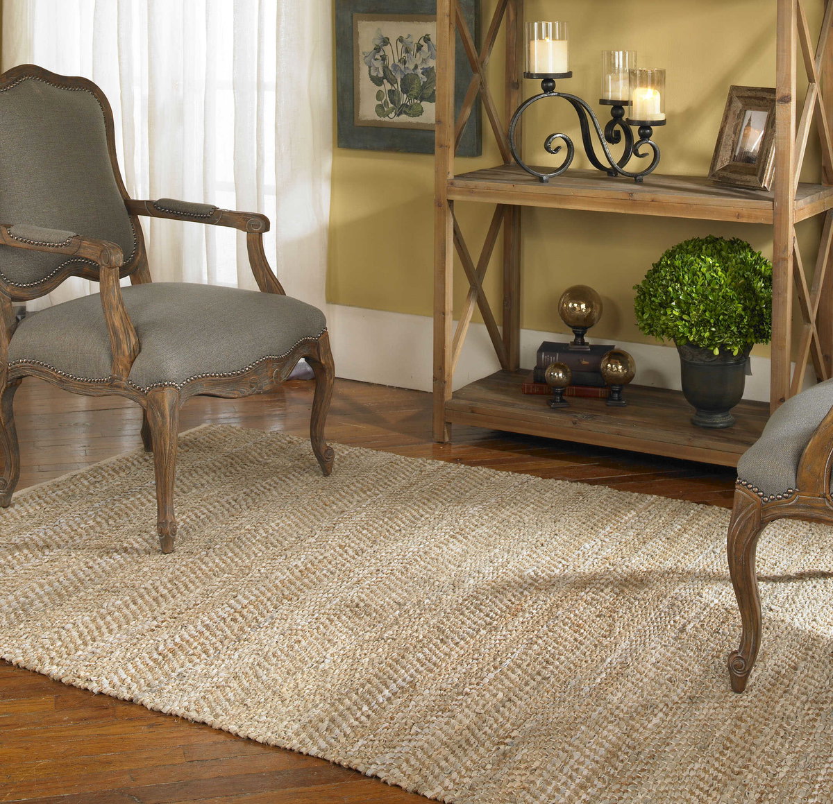 Tobais 5 X 8 Rug - Beige, by Uttermost, 5' width x 8' height x 0.37" depth View 2