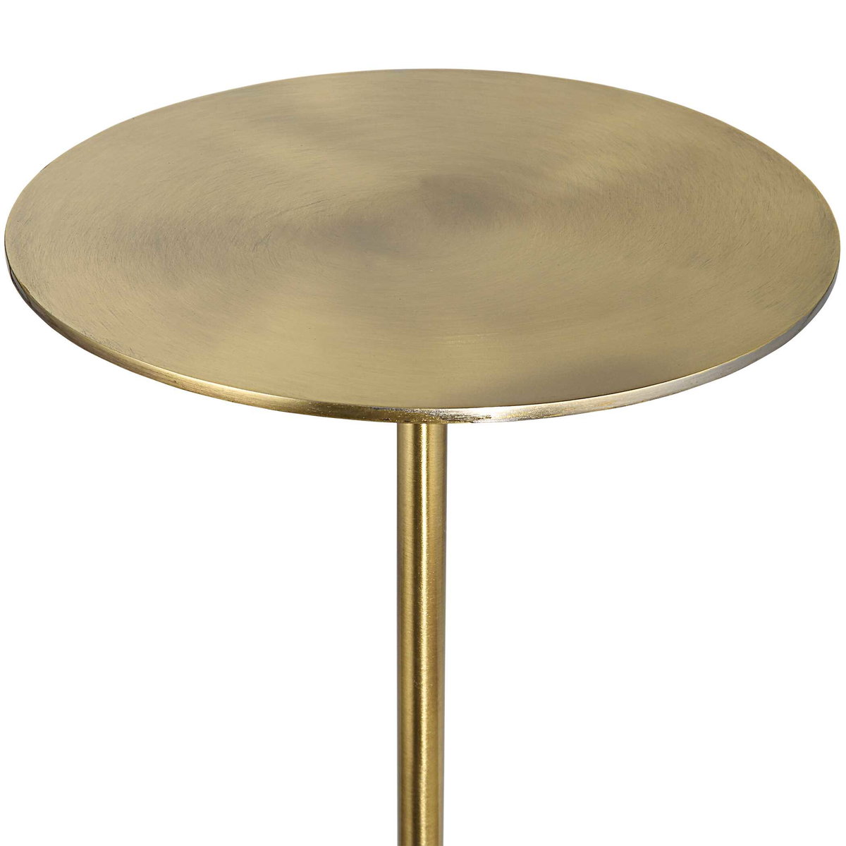 Gimlet Brass Drink Table, Side & End Table by Uttermost, 8.5" width x 22" height x 8.5" depth View 6