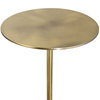 Gimlet Brass Drink Table, Side & End Table by Uttermost, 8.5" width x 22" height x 8.5" depth thumbnail 6