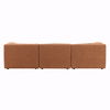 Magda Sofa Terracotta, Sofas & Sectional by Dovetail, 113.5" width x 29.43" height x 40.5" depth thumbnail 4