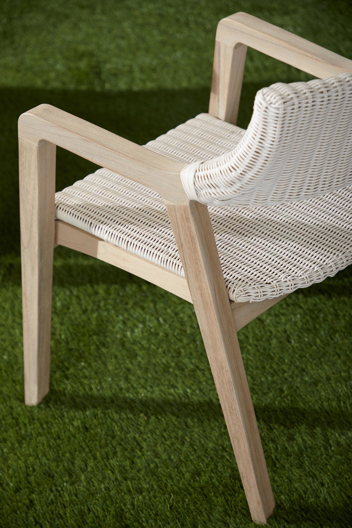 Lucia Outdoor Arm Chair, Dining Chair by Essentials for Living, 21.75" width x 31" height x 22" depth View 9