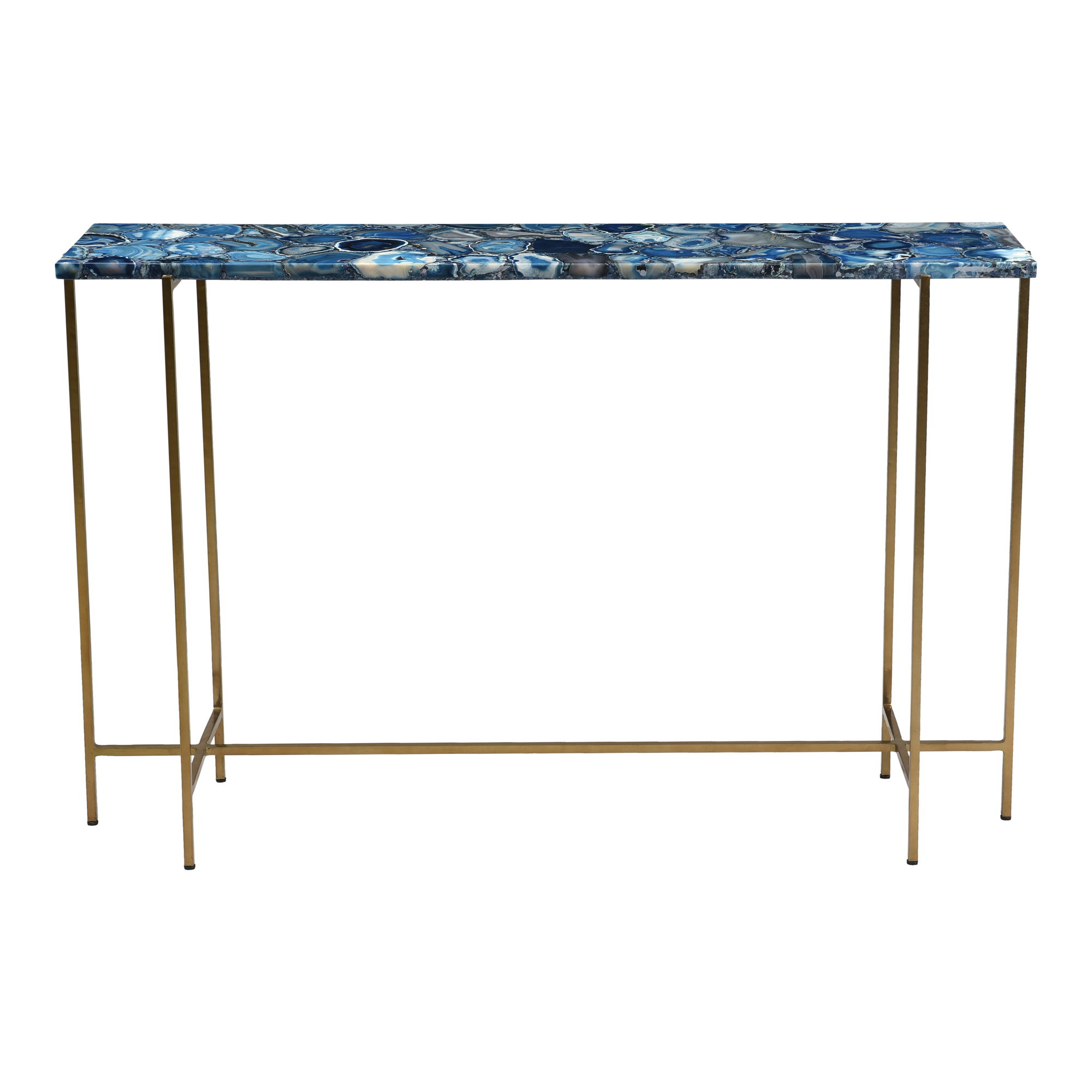 Blue Agate Console Table large image 