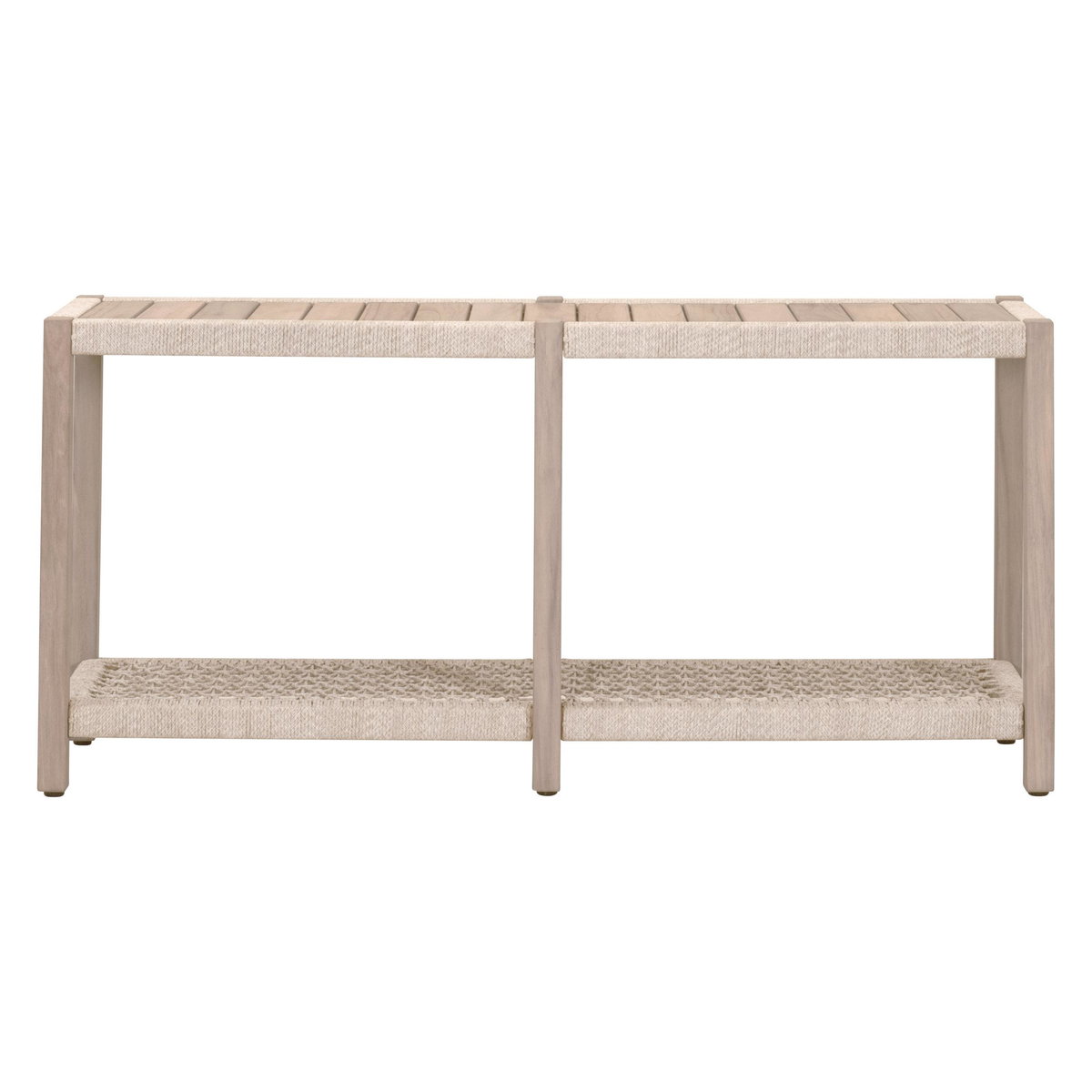 Wrap Outdoor Console Table, by Essentials for Living, 63.25" width x 30" height x 17.5" depth