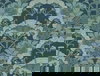 Yarrow Nouveau Blue & Green Wallpaper, by York Wall, 27' length x 2'3" width x 0.02" depth thumbnail 1