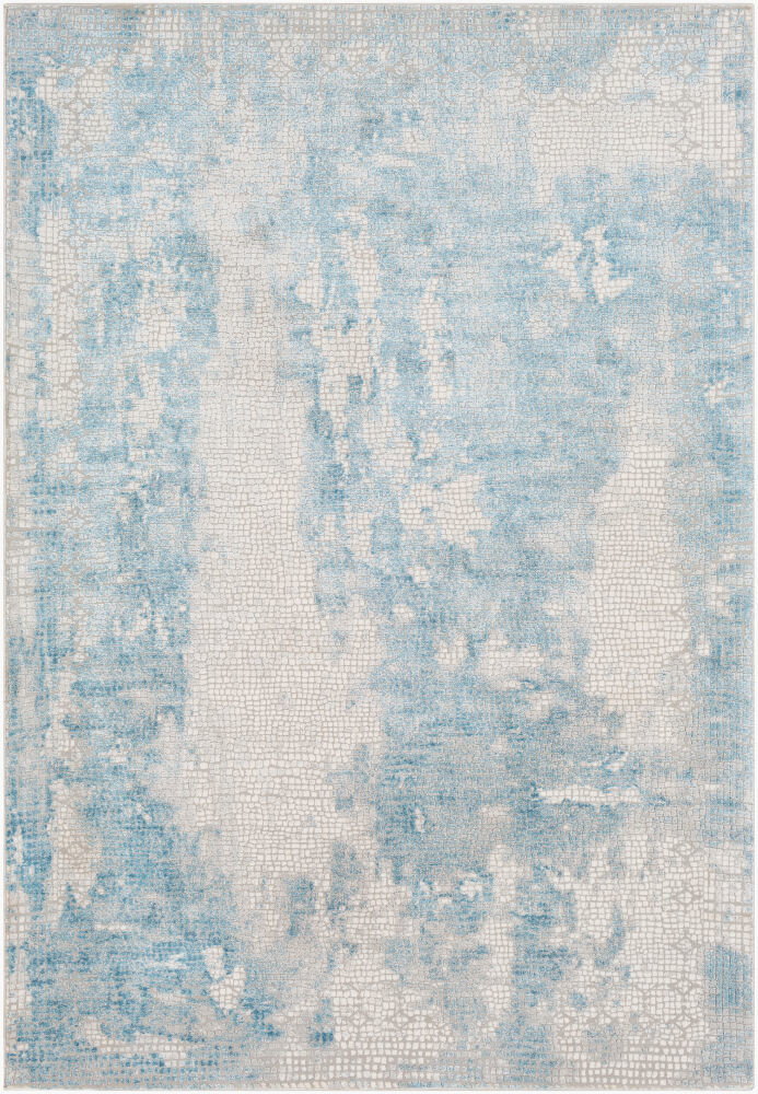 Aisha Machine Woven Rug, by Surya, 7'2.61" length x 5'2.99" width