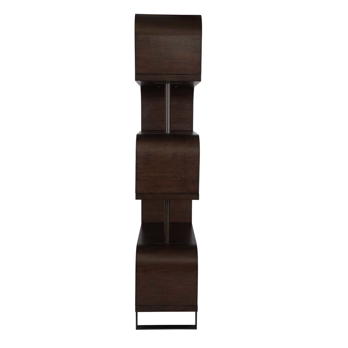 Bia Chocolate Etagere, Shelving & Bookcase by Uttermost, 32" width x 80" height x 16" depth View 5