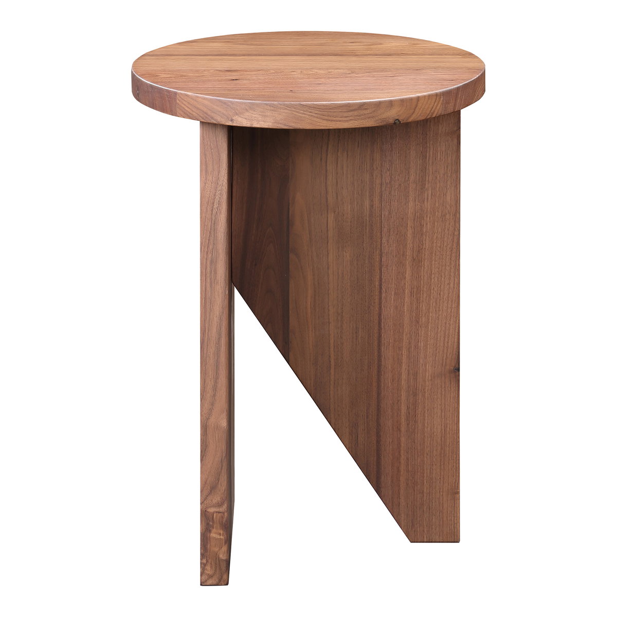 Grace Accent Table Walnut Brown, Side & End Table by Moe's Home, 14" width x 20" height x 14" depth View 3