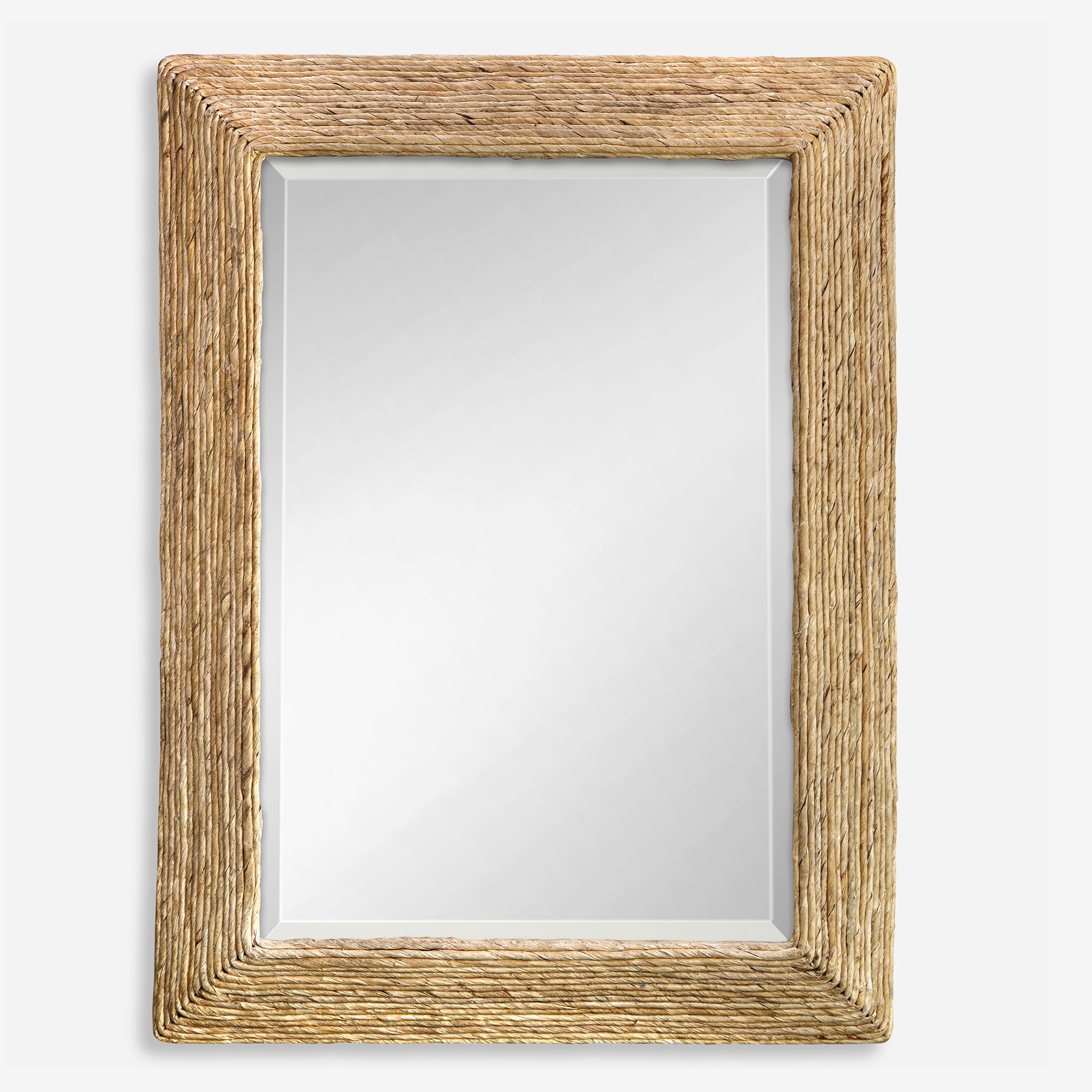 Rora Woven Coastal Mirror large image 