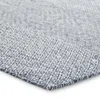 Provence Geometric Hand-Woven Wool Dark Blue/Ivory Area Rug thumbnail 3