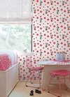 Disney Minnie Mouse Dots Red Wallpaper, by York Wall, 33' length x 1'8.5" width x 0.02" depth thumbnail 2