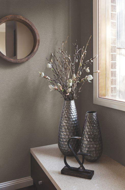 Sweet Birch Black Wallpaper