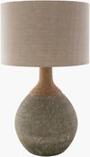 Glacia Accent Table Lamp, by Surya, 18" width x 32" height thumbnail