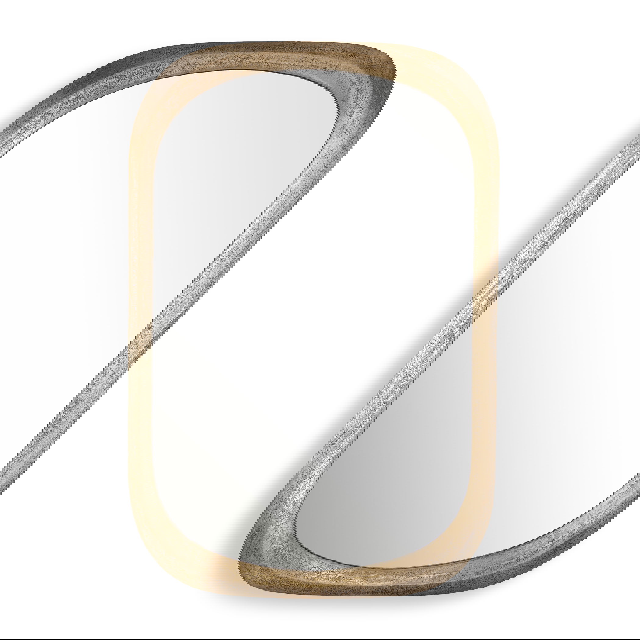 Malone Brass Mirror large image 