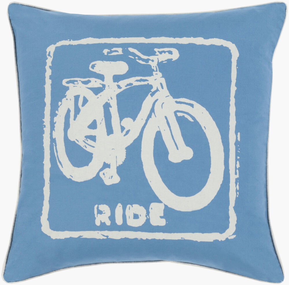 Big Kid Blocks Accent Pillow, Decorative Pillow by Surya, 18" length x 18" width