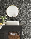 Magnolia Home Fox & Hare Black Peel & Stick Wallpaper thumbnail 1