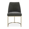 Hanni Gray Upholstered Dining Chair, by Uttermost, 20" width x 33.25" height x 24" depth thumbnail 1