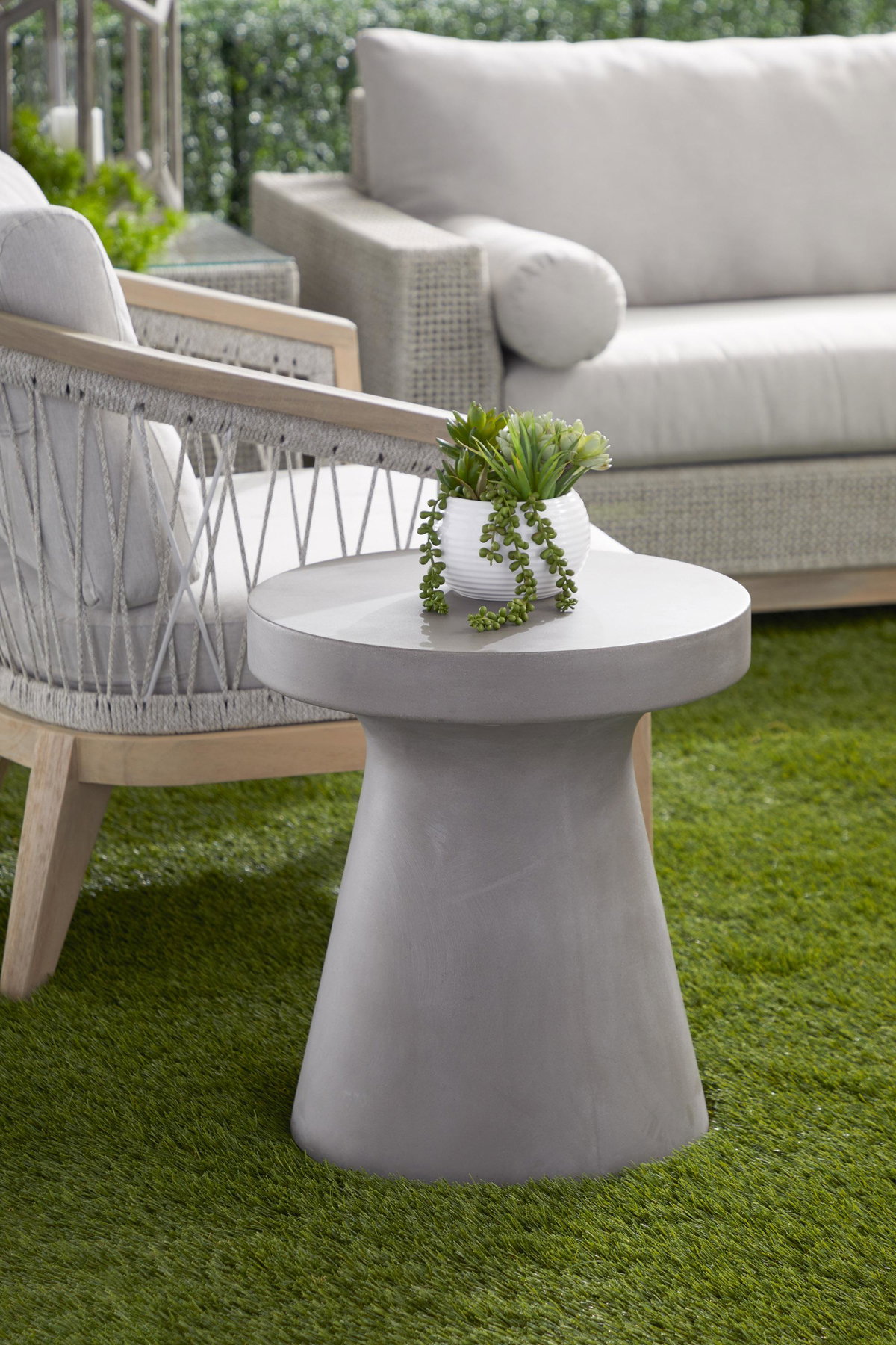 Tack Accent Table, Side & End Table by Essentials for Living, 17.75" width x 19.75" height x 17.75" depth View 7
