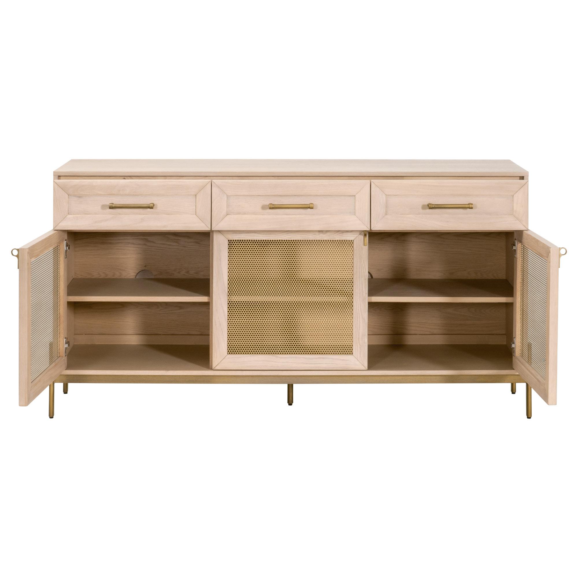 Dwell Media Sideboard, Cabinets & Sideboard by Essentials for Living, 65" width x 34.75" height x 18" depth View 2