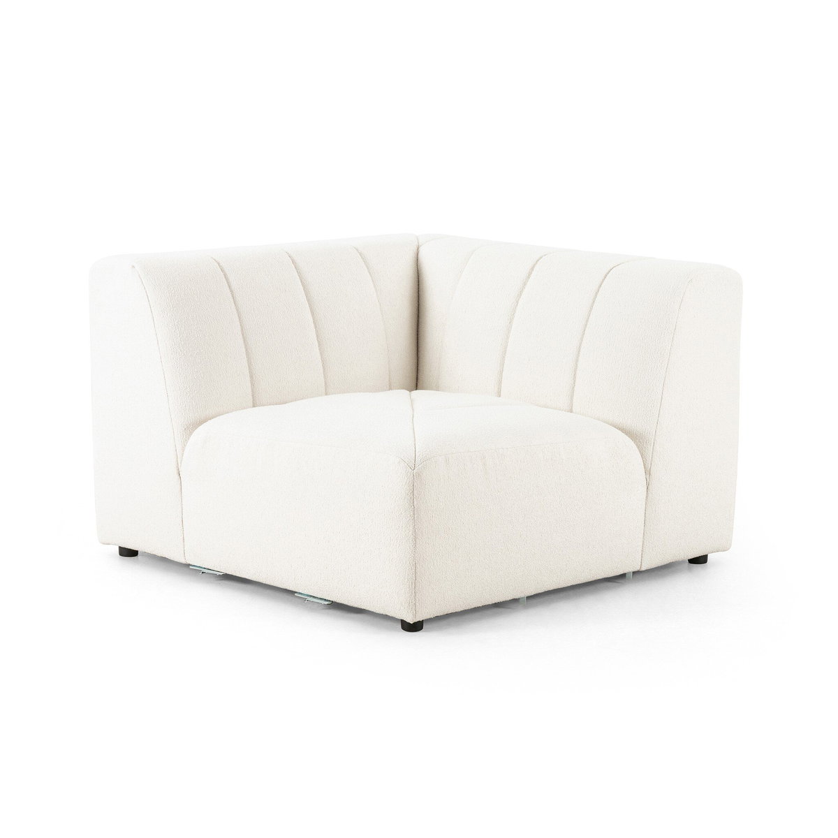 Build Your Own: Langham Channeled Sectional, Sectional Sofa by Four Hands, 43" width x 28" height x 43" depth View 2