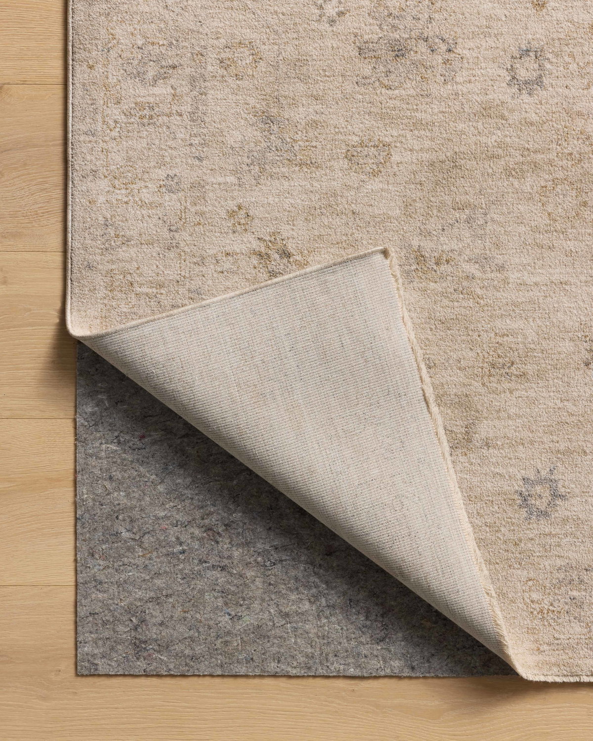Chris Loves Julia x Loloi Louisa Rug, 5'3" length x 5'3" width View 6
