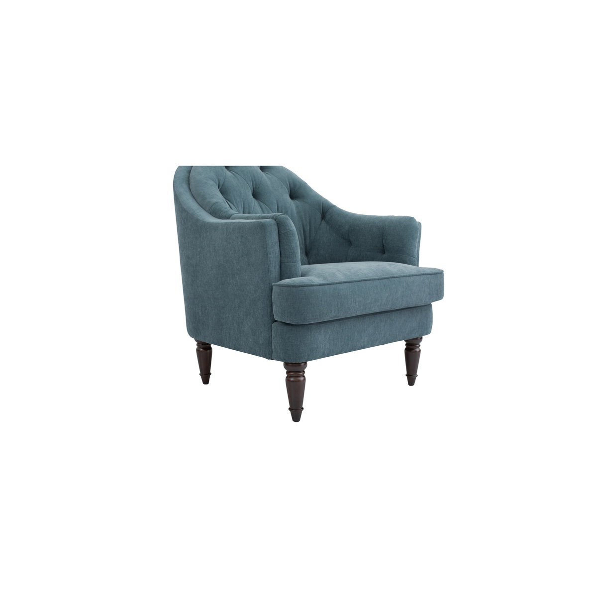 Pandora Accent Chair Light Blue, Outdoor Chair by Moe's Home, 2'7.5" width x 2'11.8" height x 2'9.9" depth View 6